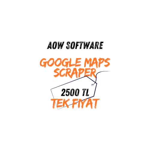 Aow Software Google Maps Scraper