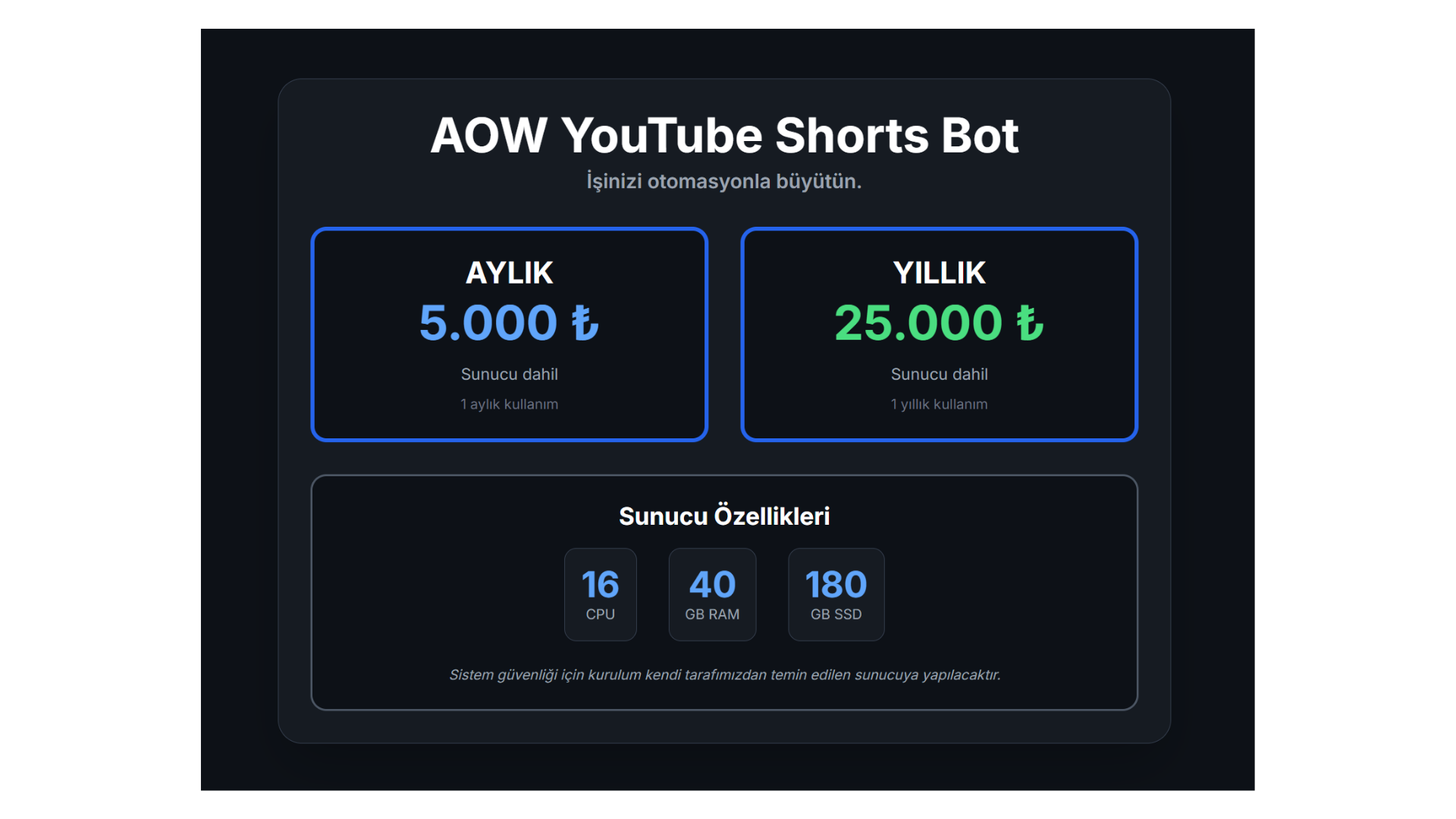 Aow Youtube Shorts Bot - TikTok Bot Manager - v1.0.1