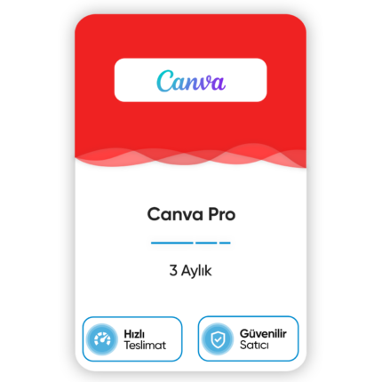 Canva Pro – 3 Aylık
