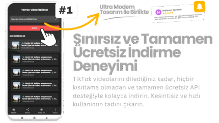 TikTok Video İndirici Mobil Uygulaması – Google Play Uyumlu, Kullanıcı Dostu ve Pasif Gelir İmkânı Sunan Mobil Uygulama